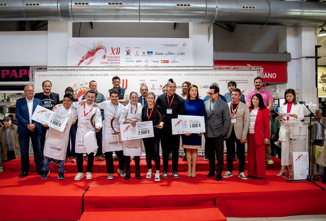 Ganadores del XII Concurso Internacional de Cocina Creativa de la Gamba Roja de Dénia